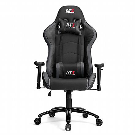 Cadeiras - Cadeira Gamer DT3 Sports Jaguar Grey - Encosto Reclinável de 180º - Construção em Aço - 12197-0