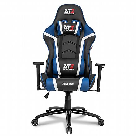 Cadeiras - Cadeira Gamer DT3 Sports Modena Blue - Encosto Reclinável de 180º - Construção em Aço - 10501-7