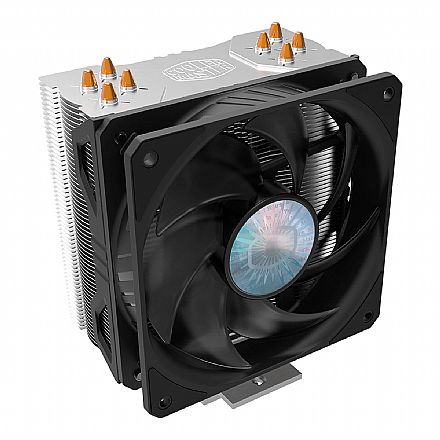 Cooler CPU - Cooler Master Hyper 212 Evo V2 - (AMD/Intel) - Suporte para LGA 1700 - RR-2V2E-18PK-R2