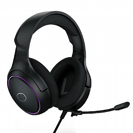 Fone de Ouvido - Headset Gamer Cooler Master MH650 - Conector USB - LED RGB - Compatível com PC / PS4 / Xbox One - MH-650