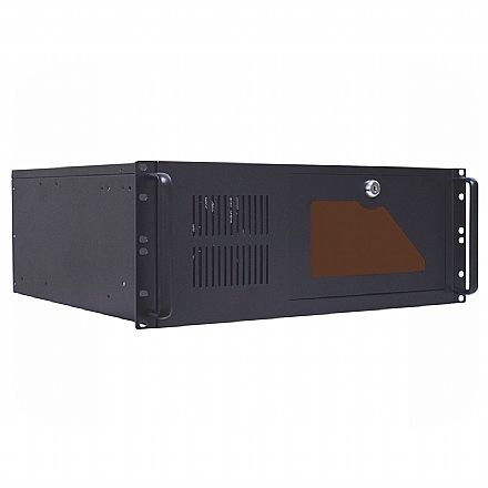 Servidor - Gabinete Rack para Servidor K-Mex CR-S445 - Rack 19" 4U - CRS445RA0010B0X