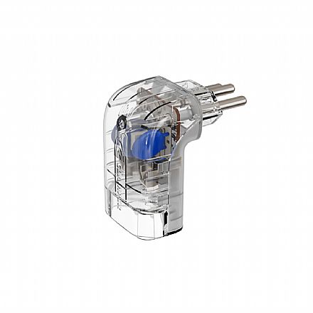 Filtro de linha - Protetor Contra Raios Clamper iClamper Pocket Fit 3P 10A - DPS - Transparente - 15407