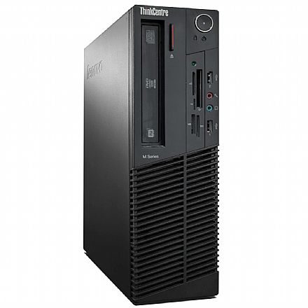 Computador - Computador Lenovo ThinkCentre M92p - Intel® i5 3470, 8GB, SSD 256GB, DVD, Windows 10 Pro - Garantia 2 anos - Seminovo