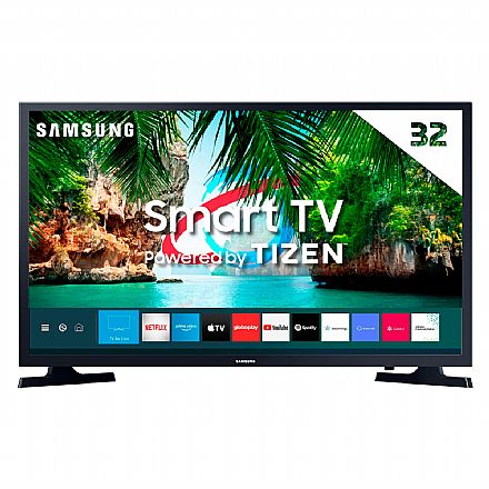 TVs - TV 32" Samsung UN32T4300AGXZD - Smart TV - Tizen - HD - HDR - Wi-Fi - HDMI / USB