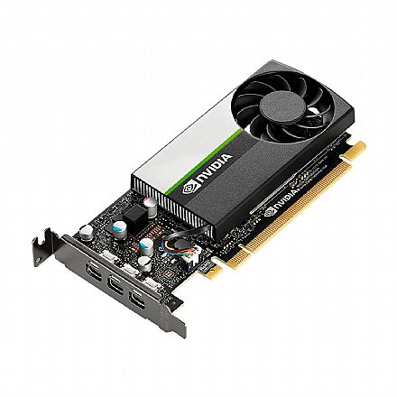 Placa de Vídeo - Placa Gráfica Nvidia Quadro T400 4GB GDDR6 64bits - PNY VCNT-4004GB-PB