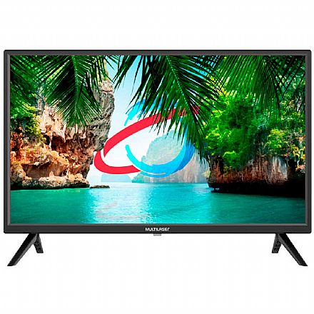 TVs - Monitor TV 24" Multilaser TL037 - HD - HDMI / USB