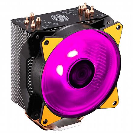 Cooler CPU - Cooler Master MasterAir MA410P TUF Gaming - (AMD / Intel) - ARGB - MAP-T4PN-AFNPC-R1