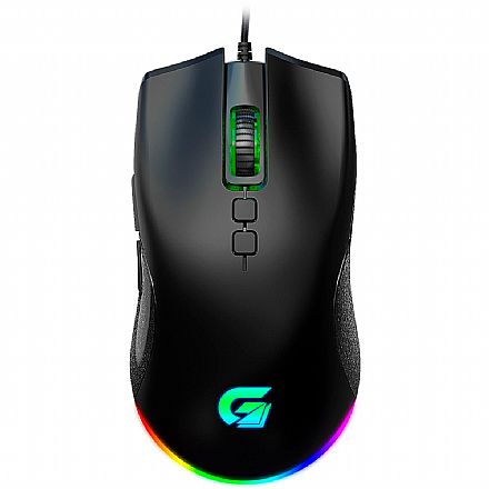 Mouse - Mouse Gamer Fortrek Blackfire - 7200dpi - 6 Botões - LED RGB - 75683