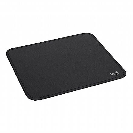 Mouse pad - Mouse Pad Logitech Studio Series - 20 x 23cm - Pequeno - Grafite - 956-000035