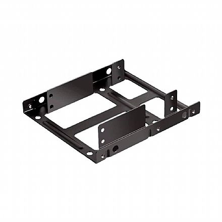 Storage / Case / Dockstation - Adaptador de Baia 3.5" para 2.5" - para até 2 SSD`s - F3 HDD Stander