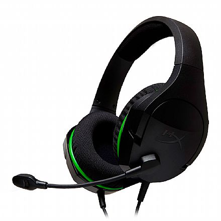 Fone de Ouvido - Headset Gamer HyperX Cloud Stinger Core Xbox - Cancelamento de ruído - Driver 40mm - Conector P3 - HX-HSCSCX-BK