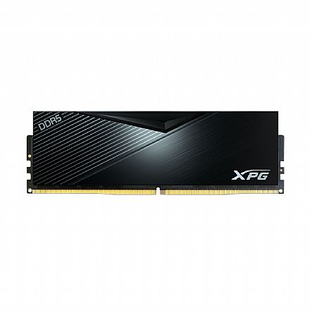 Memória para Desktop - Memória 16GB DDR5 5200MHz Adata XPG Lancer - CL38 - AX5U5200C3816G-CLABK