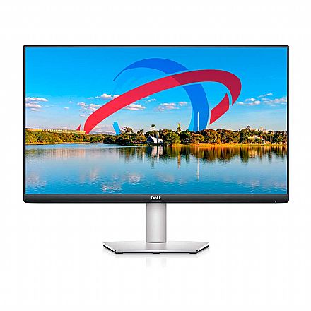 Monitor - Monitor 27" Dell S2721DS - IPS QHD 2560 x 1440 - Regulagem de Altura e Rotação 90° Pivot - HDMI/DisplayPort - Outlet - Garantia 90 dias