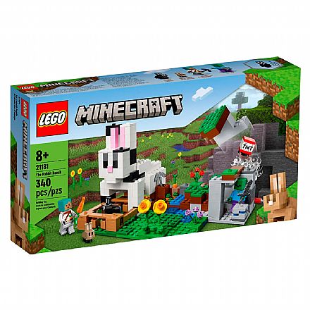 Brinquedo - LEGO Minecraft - O Rancho do Coelho - 21181