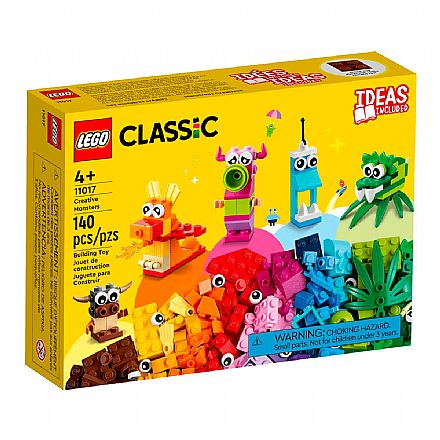 Brinquedo - LEGO Classic - Monstros Criativos - 11017