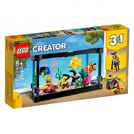 Brinquedo - LEGO Creator 3 Em 1 - Aquário - 31122