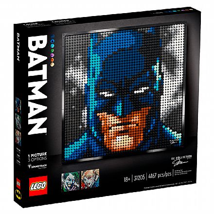 Brinquedo - LEGO Art - Coleção Batman™ de Jim Lee - 31205