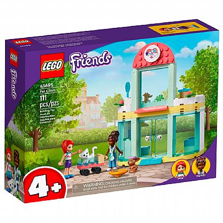 Brinquedo - LEGO Friends - Clínica Veterinária - 41695