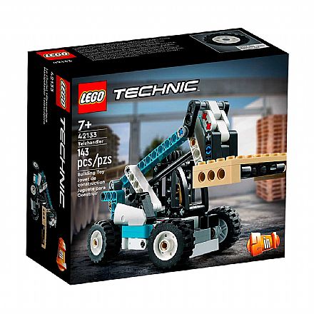 Brinquedo - LEGO Technic - Carregadeira Telescópica - 42133