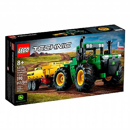 Brinquedo - LEGO Technic - Trator John Deere 9620R 4WD - 42136