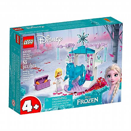 Brinquedo - LEGO Disney Princess - O Estábulo de Gelo da Elsa e do Nokk - 43209