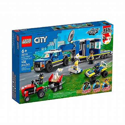 Brinquedo - LEGO City - Comando Móvel da Polícia - 60315