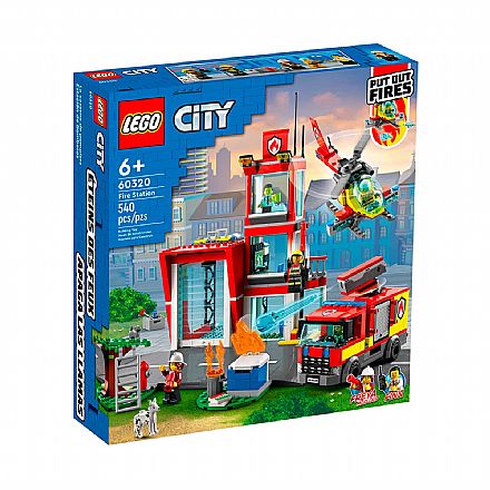 Brinquedo - LEGO City - Quartel dos Bombeiros - 60320