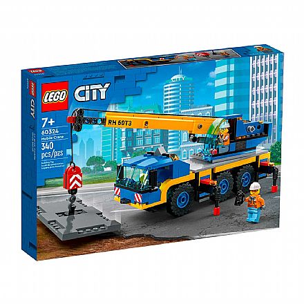 Brinquedo - LEGO City - Guindaste Móvel - 60324