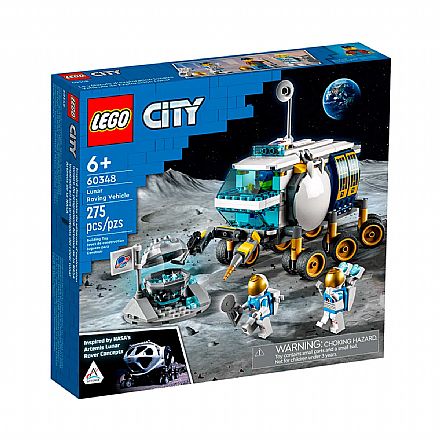 Brinquedo - LEGO City - Veículo de Exploração Lunar - 60348