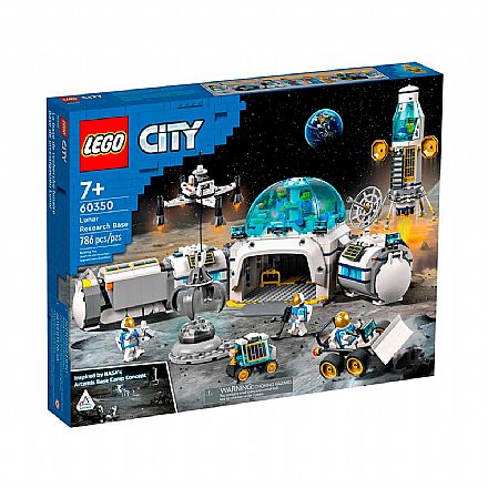 Brinquedo - LEGO City - Base de Pesquisa Lunar - 60350