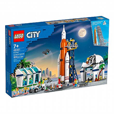 Brinquedo - LEGO City - Centro de Lançamento Espacial - 60351