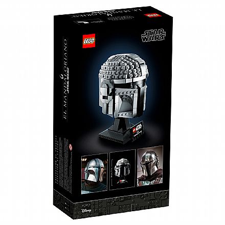 Brinquedo - LEGO Star Wars - Capacete do Mandaloriano - 75328