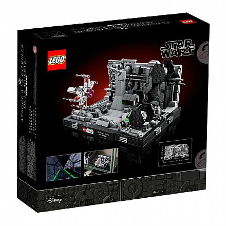 Brinquedo - LEGO Star Wars - Diorama: O Ataque à Estrela da Morte - 75329