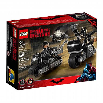 Brinquedo - LEGO Super Heroes DC - A Perseguição de Motocicleta de Batman™ e Selina Kyle™ - 76179
