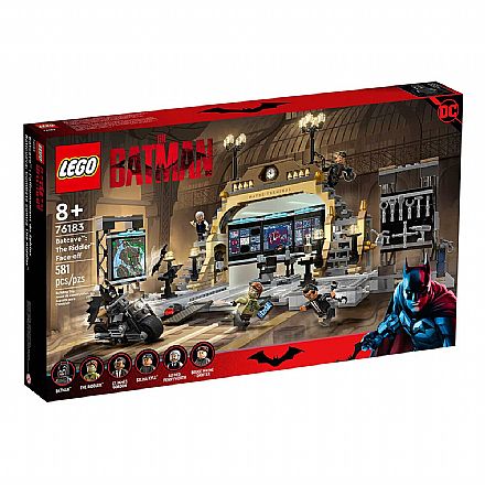 Brinquedo - LEGO Super Heroes DC - Batcaverna: O Confronto com o Riddler™ - 76183