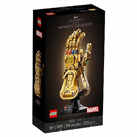 Brinquedo - LEGO Super Heroes Marvel - Manopla do Infinito - 76191