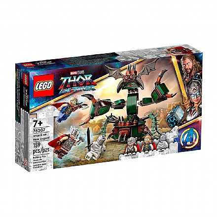 Brinquedo - LEGO Super Heroes Marvel - Ataque em Nova Asgard - 76207