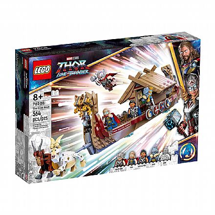 Brinquedo - LEGO Super Heroes Marvel - O Barco Cabra - 76208