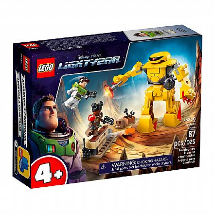 Brinquedo - LEGO Disney Pixar Lightyear - A Perseguição de Zyclops - 76830