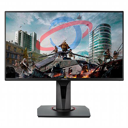 Monitor - Monitor Gamer 24.5" Asus VG258QR - Full HD - G-Sync - 165Hz - 0.5ms - HDMI/DisplayPort