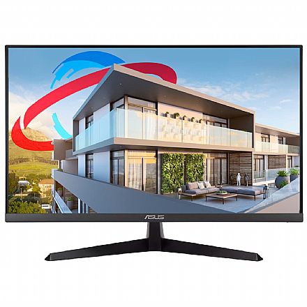 Monitor - Monitor 27" Asus VY279HE Eye Care - Full HD - IPS - VESA - Adaptive-Sync/FreeSync - HDMI/DVI-D/VGA