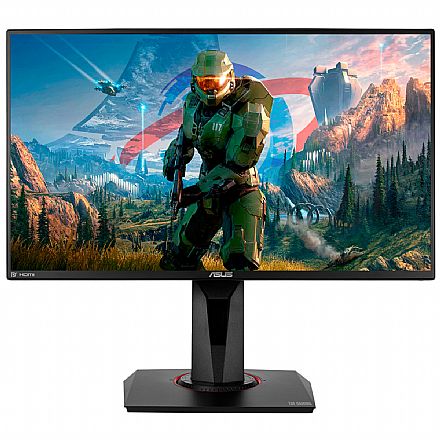 Monitor - Monitor Gamer 24.5" Asus VG259QM TUF Gaming - Full HD IPS - 280Hz - 1MS - GSync - Regulagem de Altura e Rotação 90° - HDR - HDMI/DisplayPort