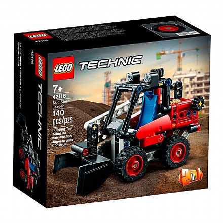 Brinquedo - LEGO Technic 2 em 1 - Mini Carregadeira - 42116