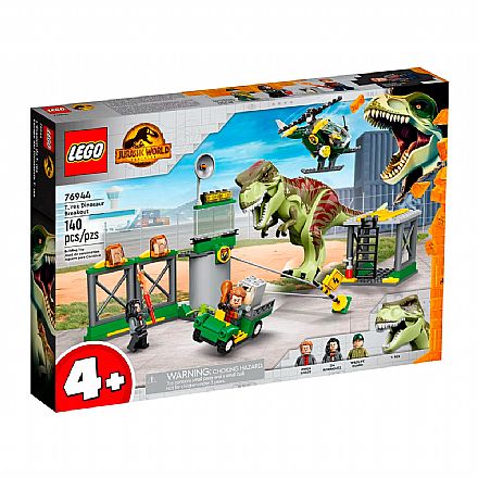 Brinquedo - LEGO Jurassic World - Fuga de Dinossauro T. Rex - 76944