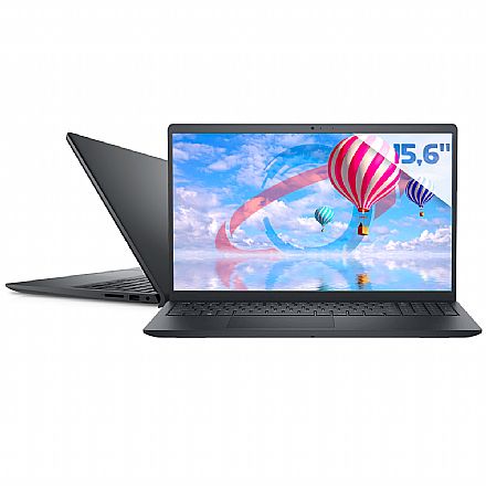 Notebook - Notebook Dell Inspiron i15-A0507-M10P - AMD Ryzen 5 7520U, RAM 8GB, SSD 1TB, Tela 15.6" Full HD, Windows 11 - Preto - Outlet