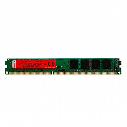 Memória para Desktop - Memória 8GB DDR3 1600MHz Ktrok - KT-MC8GD31600DT
