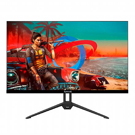 Monitor - Monitor Gamer 23.8" Redragon Sapphire M2444PH - Full HD IPS - 144Hz - HDMI/DisplayPort/VGA