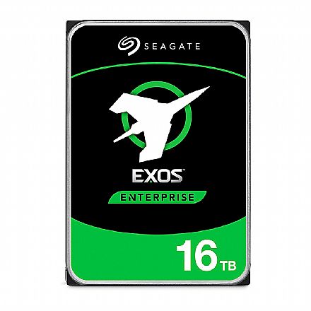 HD (Disco Rígido) - HD 16TB SATA - 7200RPM - 256MB Cache - Seagate Exos X16 Enterprise - ST16000NM001G