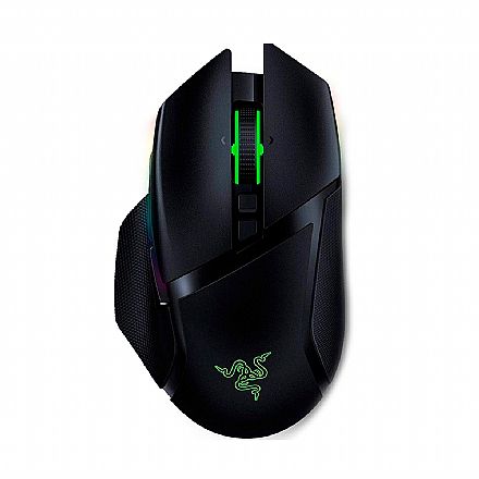 Mouse - Mouse sem Fio Razer Basilisk Ultimate - 20000dpi - 11 Botões Programáveis - HyperSpeed e USB - Switch Optico - RC30-03170100-0000