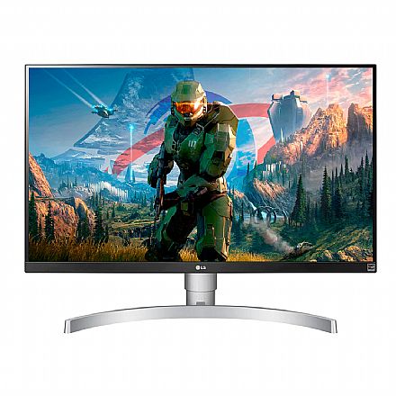 Monitor - Monitor 27" LG 27UL650-W - IPS 4K Ultra HD - VESA - FreeSync - DisplayHDR 400 - HDMI/DisplayPort